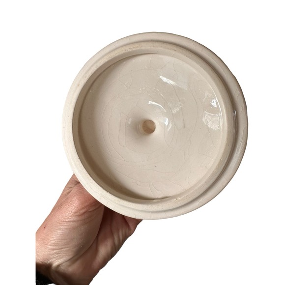 Vtg. Pier1Ceramic Nesting Measuring Cups Primary Colors Set of 4 Kitchen Display - Picture 7 of 8